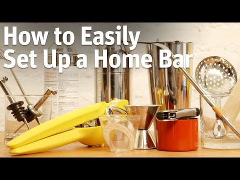 How To Easily Set Up A Home Bar