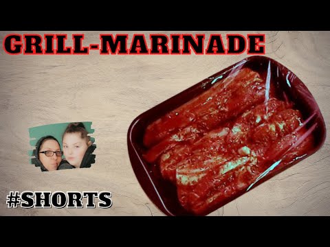 BBQ Marinade | Grillmarinade | Rezept | #SHORTS