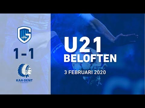 🐺 U21 KRC Genk - U21 KAA Gent: 1-1