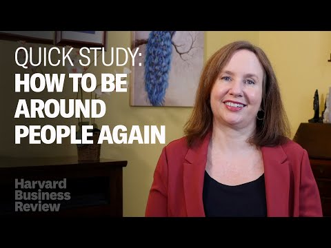 It’ll Feel Weird to Be Around People Again at Work. That’s Fine.