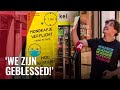 Niet iedereen draagt mondkapje in de Kalverstraat
