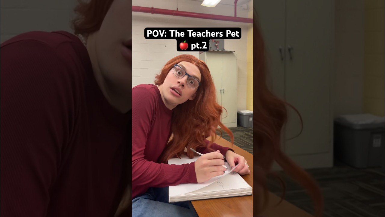 Would you be friends with Nina? #teacher #skit #classroom #comedy #teacherlife #funny