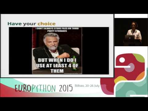 Alessandro Molina - Why storing files for the web is not as straightforward as you might think.