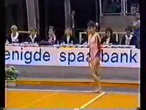 Maria Neculita - 1990 Dutch Open AA - Floor Exercise