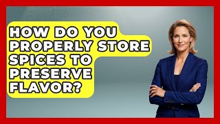 How Do You Properly Store Spices to Preserve Flavor? | The S