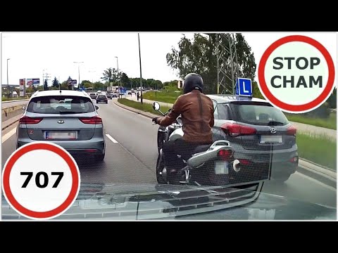 Stop Cham #707 - Niebezpieczne i chamskie sytuacje na drogach