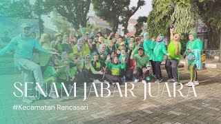 Download lagu Senam Jabar Juara | Senam Kecamatan Rancasari Bandung mp3