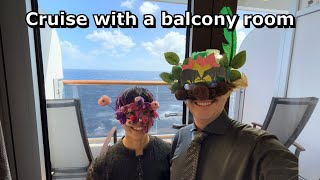 Moved into a new room with a balcony on the cruise!