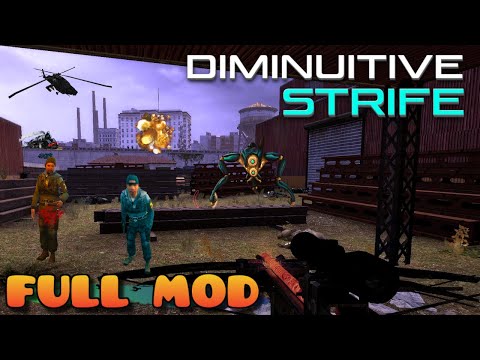 HALF LIFE 2 DIMINUITIVE STRIFE | Full Mod Walkthrough | No Commentary