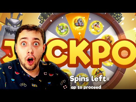 77 SPINS BONE WHEEL 3x JACKPOT and UNLOCK IRON MUTT Looney Tunes World of Mayhem