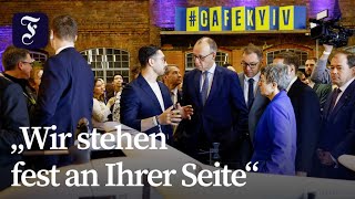 Merz sendet Signal der Solidarität