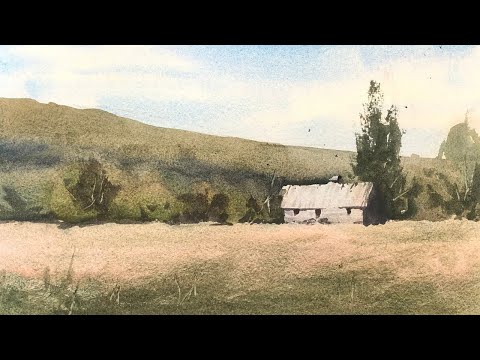 Simple Watercolor Landscape - 3 Step Approach