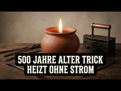 Dieser 500 Jahre alte Trick heizt Räume ohne Strom