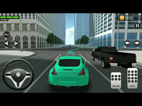 Parking Frenzy 2.0 3D Green Car Town game #5 gameplay