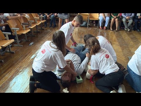 500 прикарпатських школярів вчились надавати першу медичну допомогу (ВІДЕО)