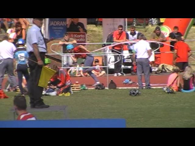 České Budějovice  4x100m, 28. 06. 2014
