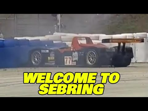 All Crashes From the 2003 American Le Mans Series pt. 1