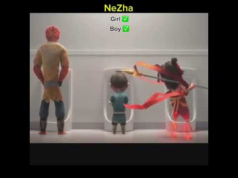 EP 13 Funny Moment NeZha 2 - Toilet Moment With NeZha |《哪吒2》国际预告片 #trailer #movie #anime