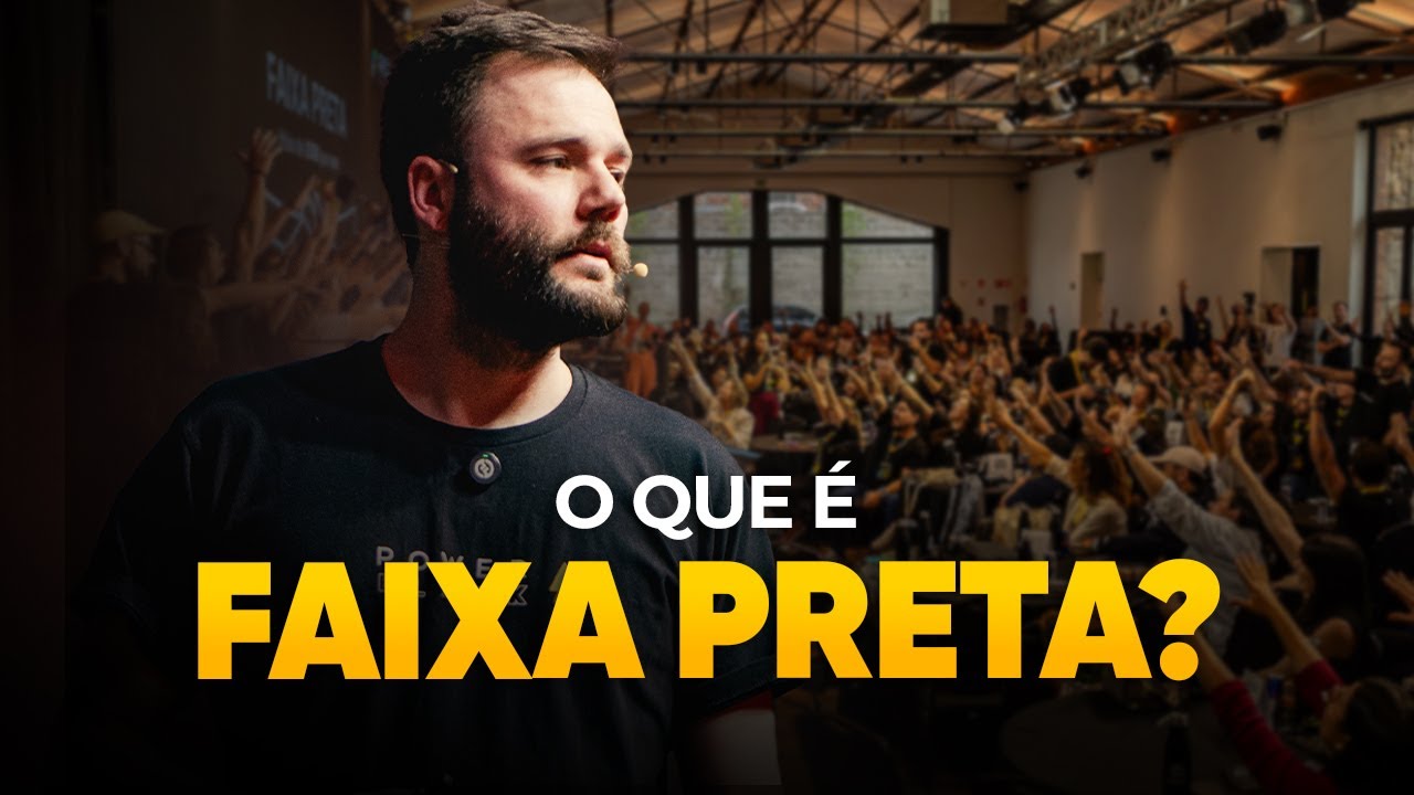 O que é ser um FOTÓGRAFO FAIXA PRETA na FOTOGRAFIA?