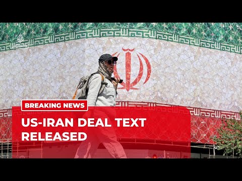 US releases details of the MoU with Iran