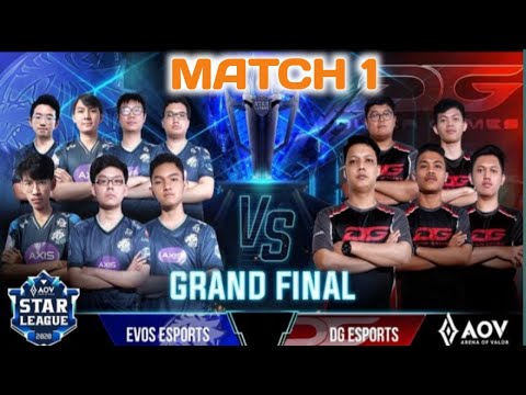 GRAND FINAL ASL 2020- MATCH 1-  SEASON 4 - DG ESPORT VS EVOS ESPORT