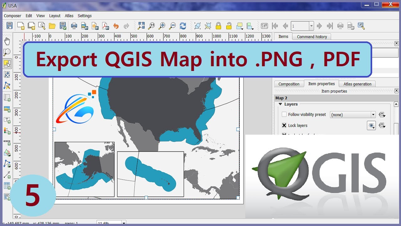 How to Export Map in QGIS in PDF /  PNG | Complete Course on Intro to QGIS | Part 5 | @GISITTools