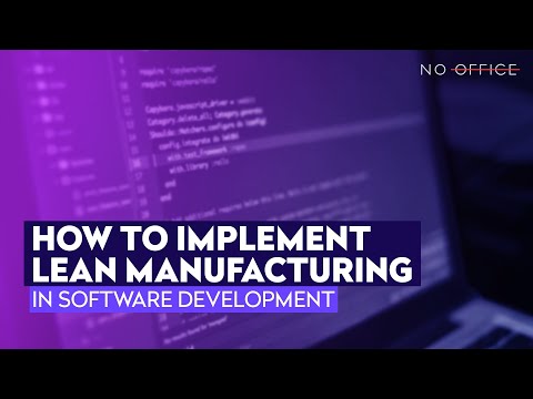 🎙🔴 HOW TO IMPLEMENT LEAN MANUFACTURING IN SOFTWARE DEVELOPMENT?! | No Office #Podcast #software