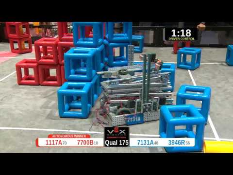 2015 VRC-MS Spir Q175 -  (1117A 7131A) 65-Spirit Div-VRC Middle School-VEX Worlds 2015