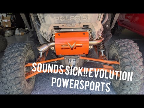 Polaris RZR PRO XP - Evolution powersports exhaust install and sound clips