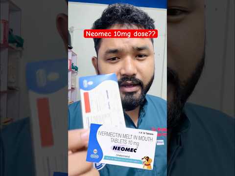 neomec 10mg dose rate for dogs || neomac tablet dose || #neomac #dog #doserate