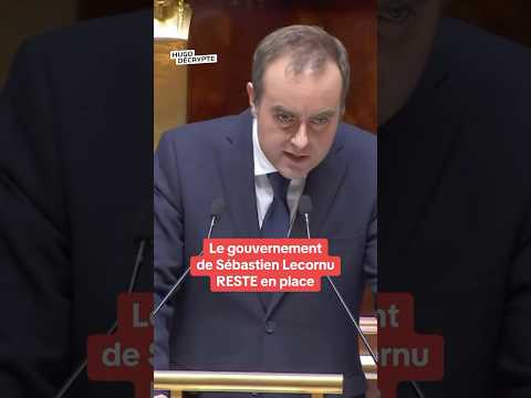The government of Sébastien Lecornu remains in place.