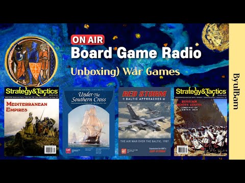 [Live Unboxing] 워게임 개봉기 : 플라잉 컬러스(Flying Colors) 최신판 외 3개 