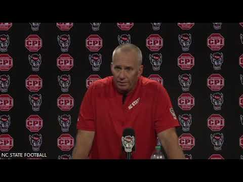 NC State coach Dave Doeren press conference after 23-21 loss to Virginia Tech