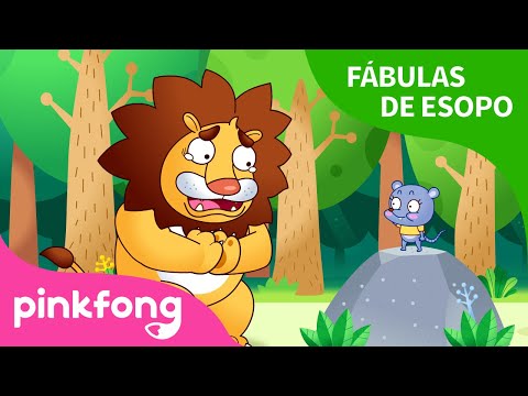 El León y el Ratón | Fábulas de Esopo | Pinkfong Cuentos Infantiles