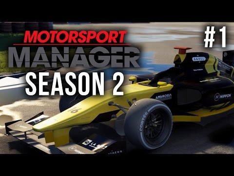 Motorsport Manager Season 2 Gameplay Walkthrough Part 1 - BUILDING A CAR (ASIA PACIFIC SUPER CUP)