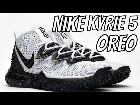 KYRIE IRVING'S NIKE KYRIE 5 'OREO' SNEAKER REVIEW + ON FEET