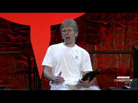 QuakeCon 2013 Keynote Presented by John Carmack