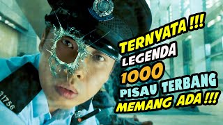 Download lagu IT TURNS OUT THE LEGEND OF 💯 FLYING KNIVES REALLY EXISTED #filmstoryline #film #movie #recap mp3