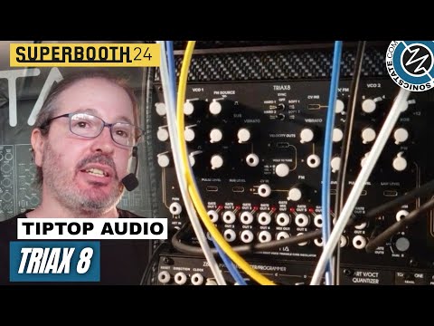 SUPERBOOTH 2024: Tiptop Audio - Triax 8 Polyphonic Synth Module