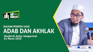 Download lagu [HD] Perbedaan Adab Dan Akhlak - Ustadz Adi Hidayat mp3