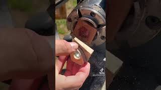 Beautiful double deer antler and burl ring #diy #handmaderings #diyhandmade #handmade #woodworking