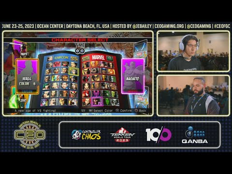 CEO 2023 UMVC3 Top 8 - JIBRILL vs RAYRAY