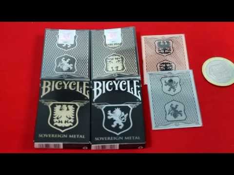 Bicycle Sovereign Metal Deck Review - YouTube