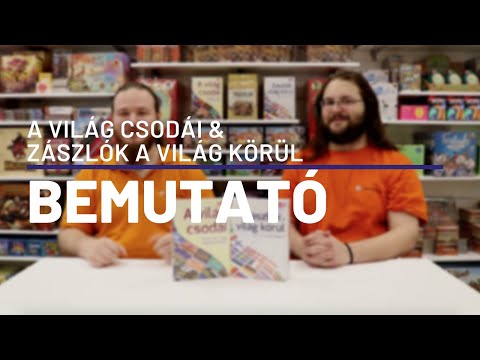 Kvízre fel!  | A világ csodái  & Zászlók a világ körül  társasjáték bemutató - reflexshop