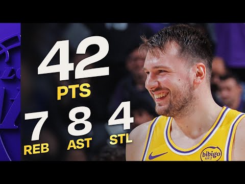 Luka Drops 42 POINTS In Sacramento | January 12, 2026