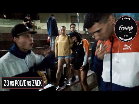 Z3 vs POLVE vs ZAEK - 8vos FECHA 2 (Torneo 2021) - #MADEROFREE 26/03