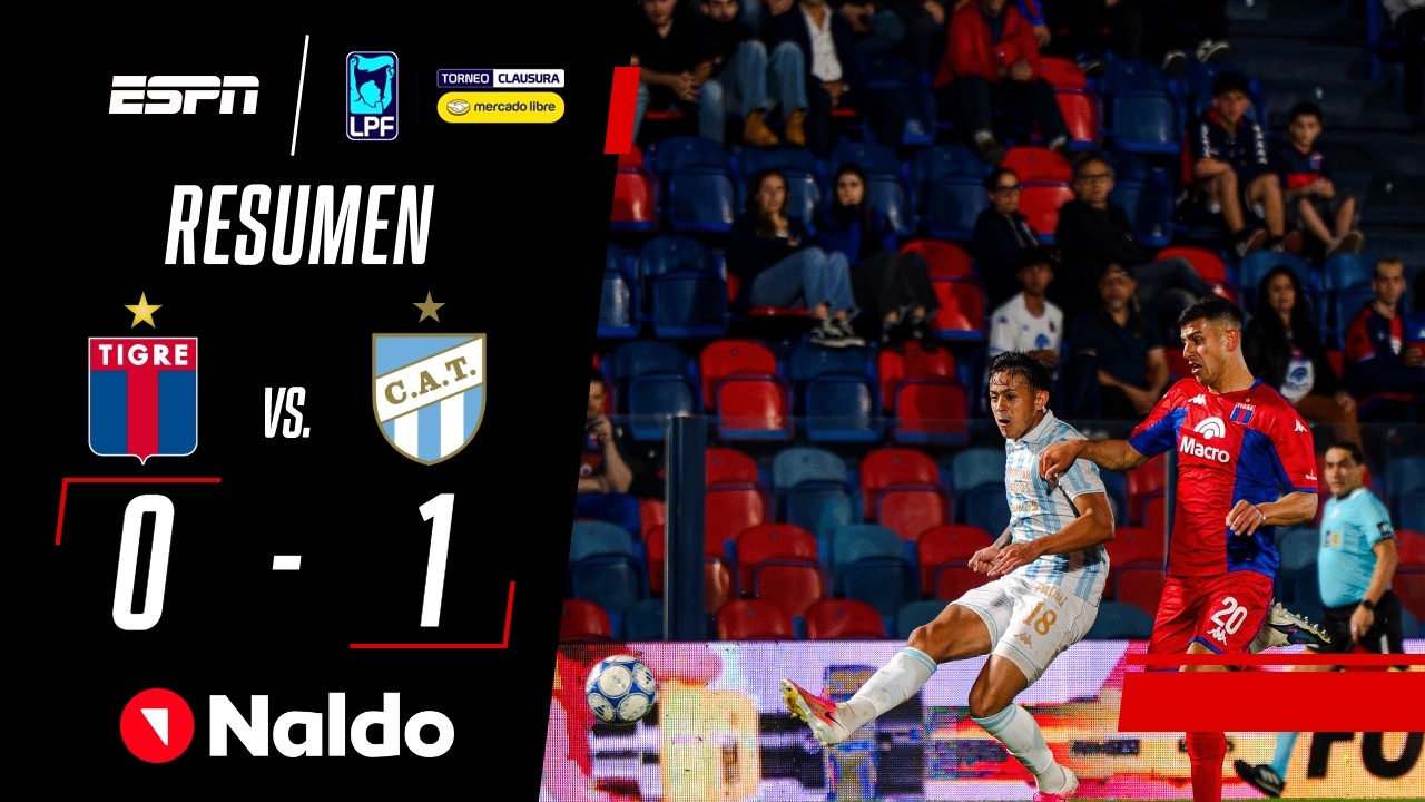 EL DECANO DE FALCIONI CORTÓ LA MALA RACHA CON UN TRIUNFAZO | Tigre 0-1 Atlético Tucumán | RESUMEN