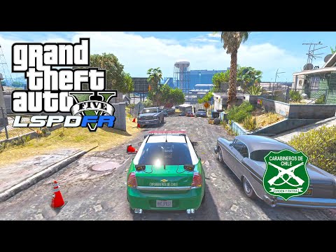PATRULLANDO por CHILE - CARABINEROS | (LSPDFR #880)
