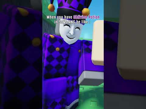 When you have Oblivion Potion In Sol's RNG be like : ☠️