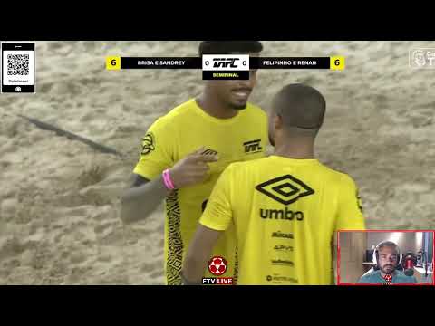Semifinal TAFC 42 - Brisa e Sandrey x Renan Billy e Felipinho - Praia do Francês - React FTV Ep. 245